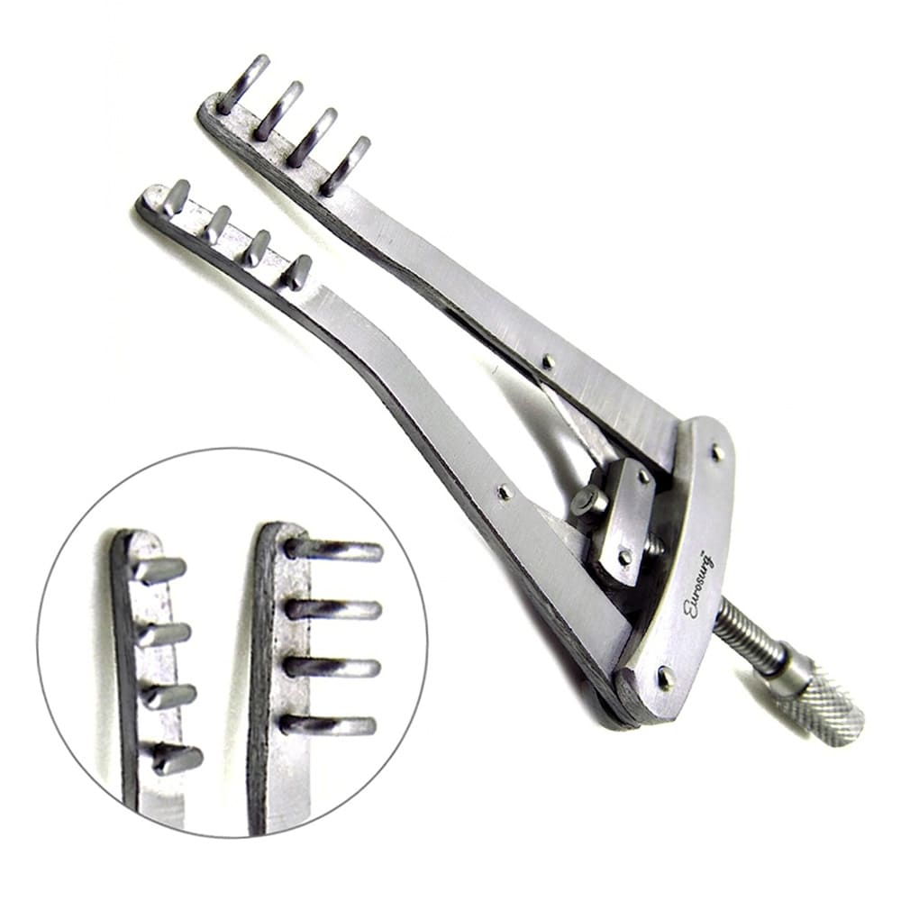 Alm Retractor 3 7/8" 3" Spread 1/2" Prongs Alm Retractor 3 7/8" 3" Spread 1/2" Prongs