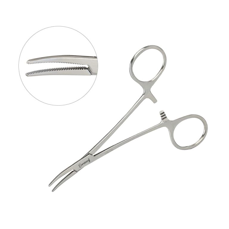 Hartman Hemostatic Forceps 3 1/2" Curved