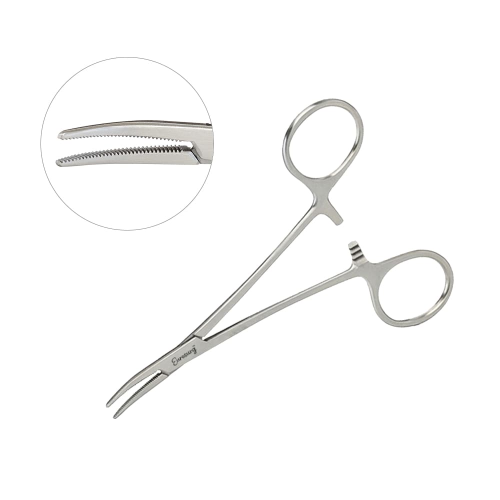 Hartman Hemostatic Forceps 3 1/2" Curved