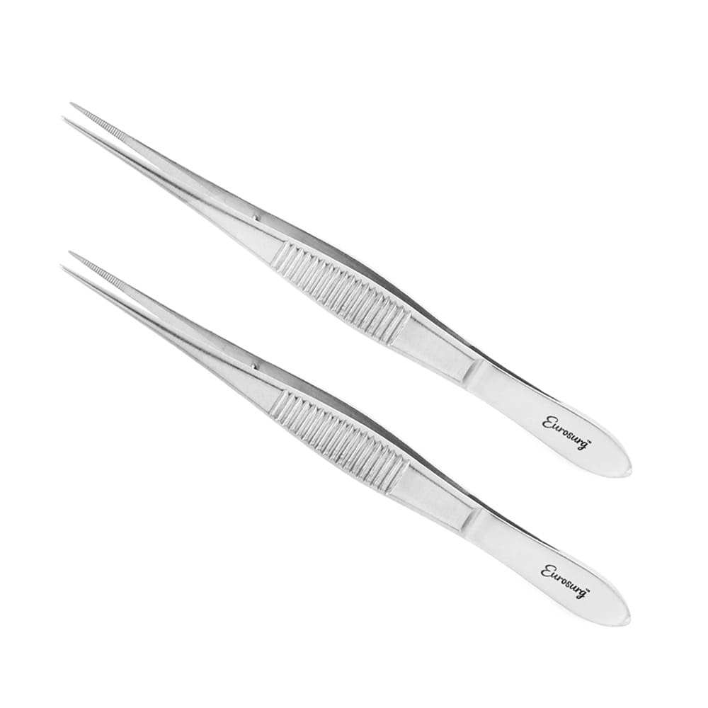 Eye Dressing Forceps Curved