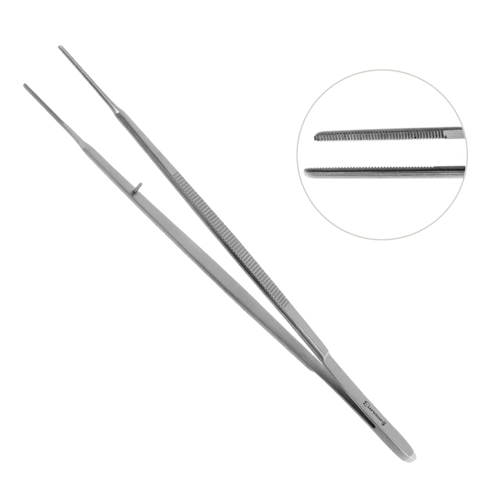 Gerald Dressing Forceps Straight 7" Serrated Gerald Dressing Forceps Straight 7" Serrated