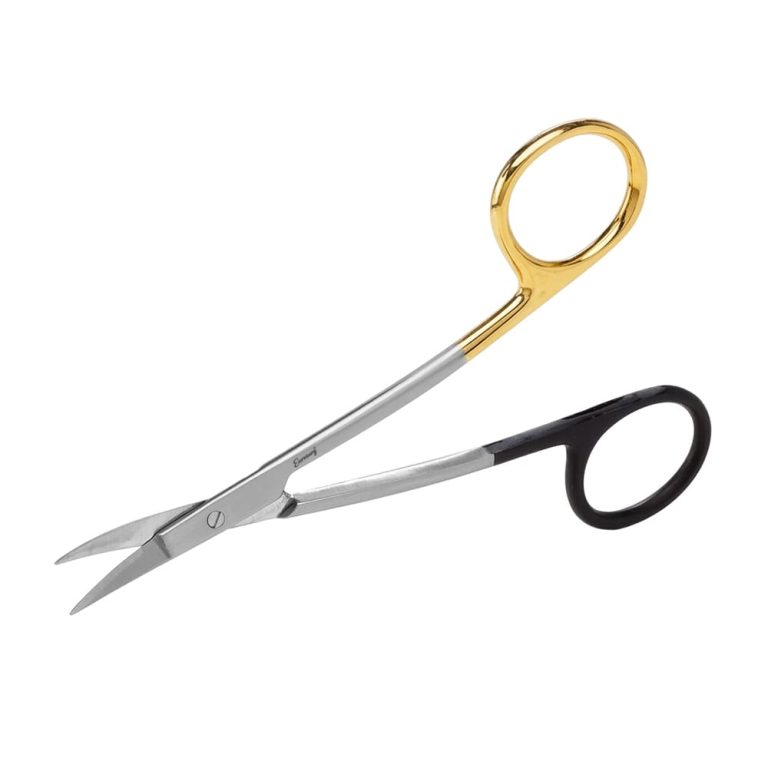 Gum Scissors LaGrange 4 1/2" Curved Tungsten Carbide Super Sharp