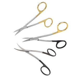 Gum Scissors LaGrange 4 1/2" Curved
