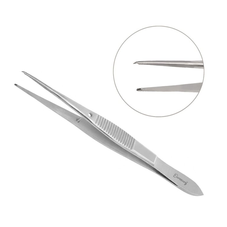 Iris Forceps 4" Straight Standard 1x2 Teeth Pattern Non-magnetic Iris Forceps 4" Straight Standard 1x2 Teeth Pattern Non-magnetic