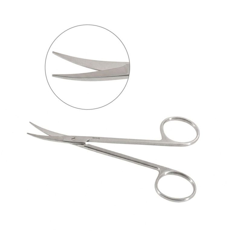 Iris Scissors 3 1/2" Curved with Sharp Tips