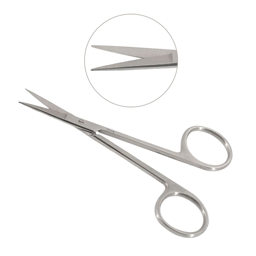 Iris Scissors 4 1/2" Straight with Sharp Tips