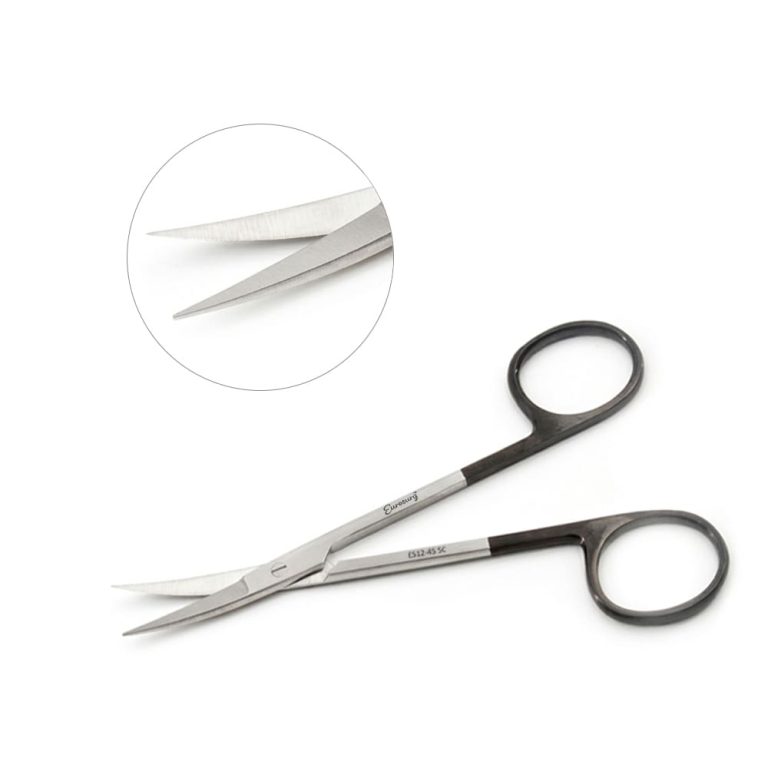 Iris Scissors 4 1/2" Curved SuperCut Iris Scissors 4 1/2" Curved SuperCut