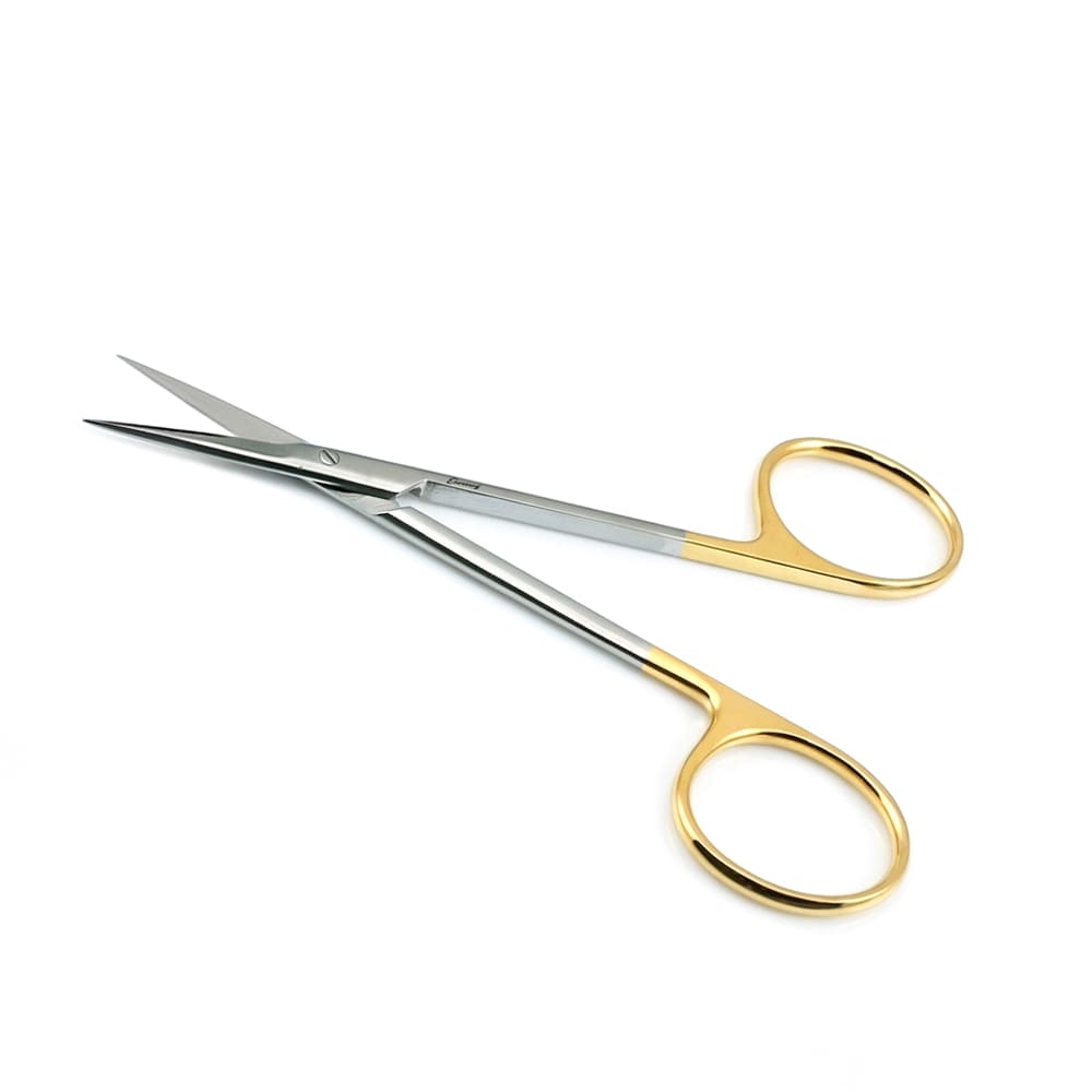 Iris Scissors Straight 4 1/2" Tungsten Carbide