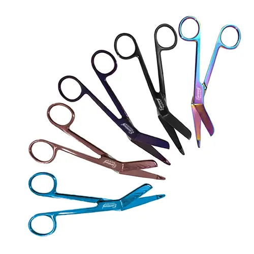 Lister Bandage Scissors 5 1/2" Color Coated