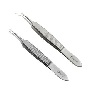 McPherson Micro Iris Suturing Forceps