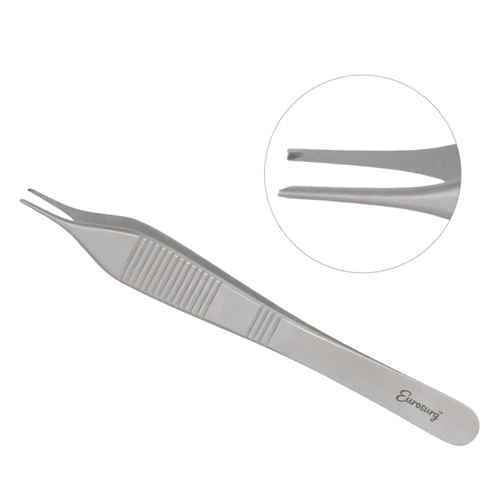 Micro Adson Forceps 1x2 Teeth 4 3/4" Micro Adson Forceps 1x2 Teeth 4 3/4"