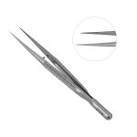 Micro Tying Forceps Straight Round Body With Counter Balance 13cm