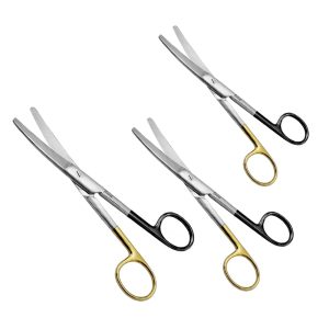 Operating Scissors Blunt Blunt Curved Super Sharp - Tungsten Carbide