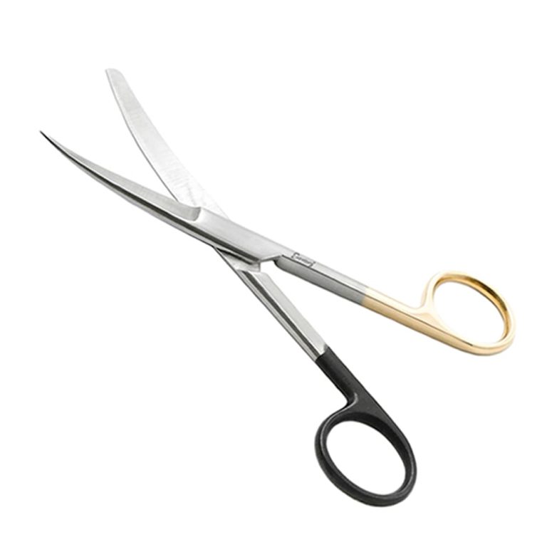 Operating Scissors Sharp Blunt Curved 6 1/2" Super Sharp - Tungsten Carbide