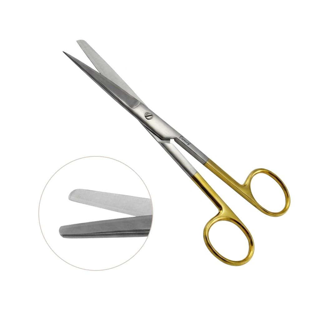 Operating Scissors Sharp Blunt Straight 5 1/2" - Tungsten Carbide