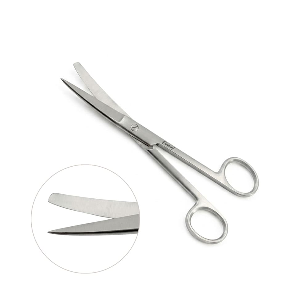 Operating Scissors 4 1/2" Curved - Sharp/Blunt