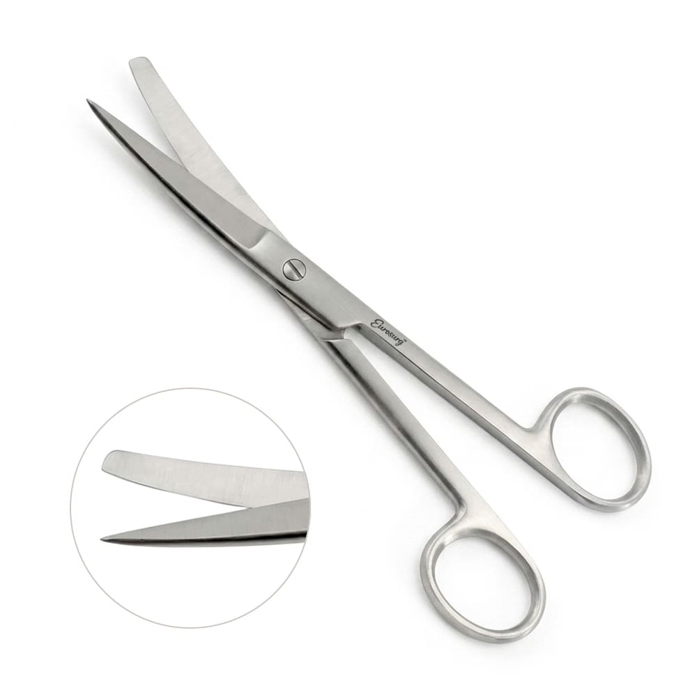 Operating Scissors 7 1/2" Curved - Sharp/Blunt