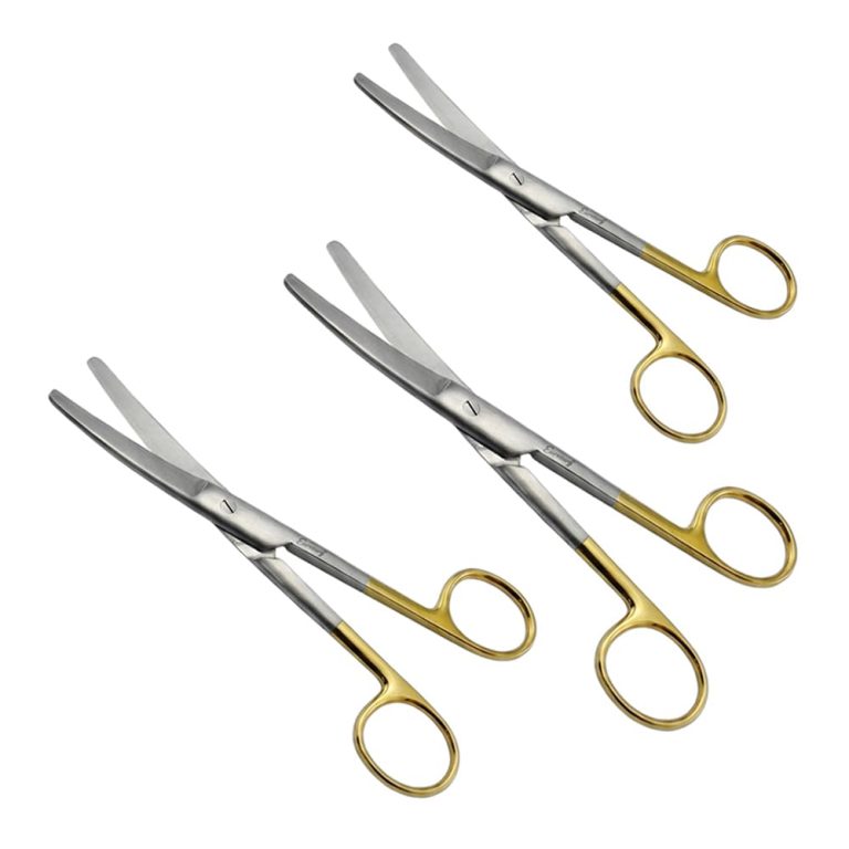 Operating Scissors Blunt Blunt Curved Tungsten Carbide
