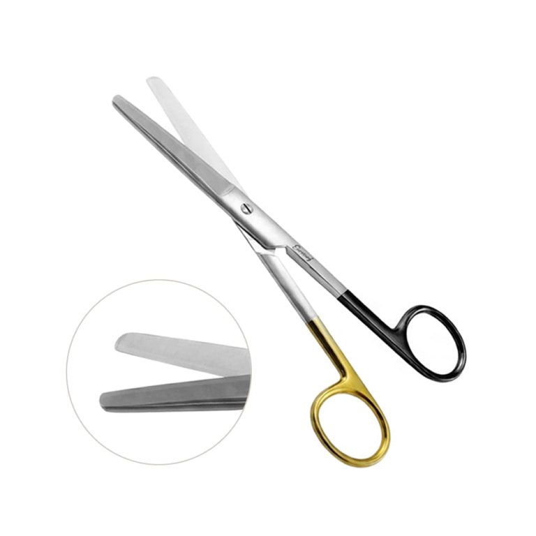 Operating Scissors Blunt Blunt Straight 5 1/2" Super Sharp - Tungsten Carbide