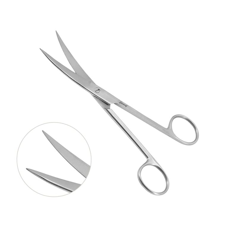 Operating Scissors Curved 4 1/2" - Sharp/Sharp