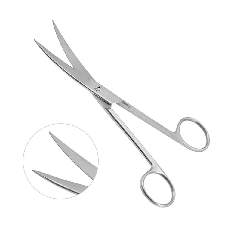Operating Scissors Curved 6 1/2" - Sharp/Sharp