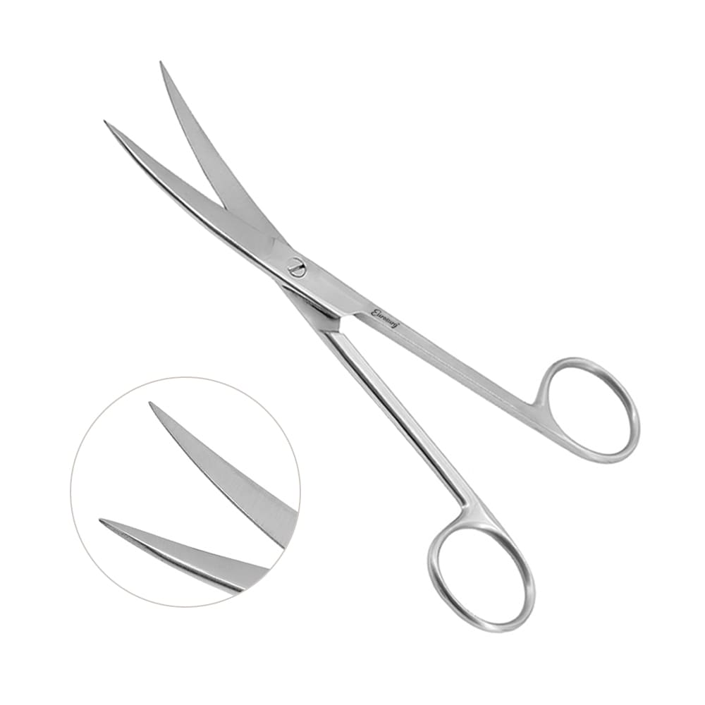 Operating Scissors Curved 6 1/2" - Sharp/Sharp