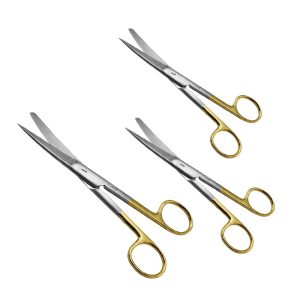 Operating Scissors Sharp Blunt Curved Tungsten Carbide