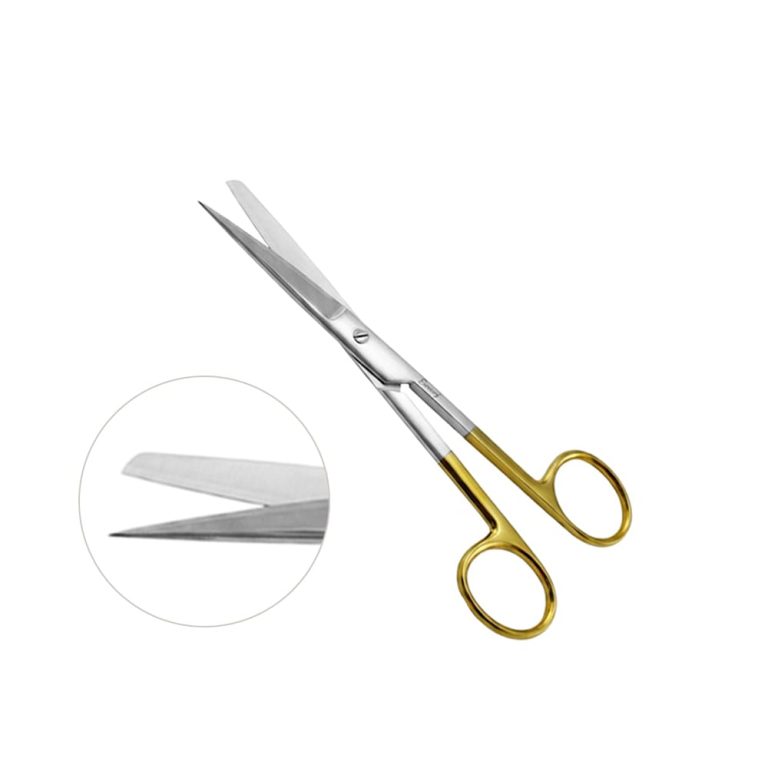 Operating Scissors Sharp Blunt Straight 4 1/2" - Tungsten Carbide