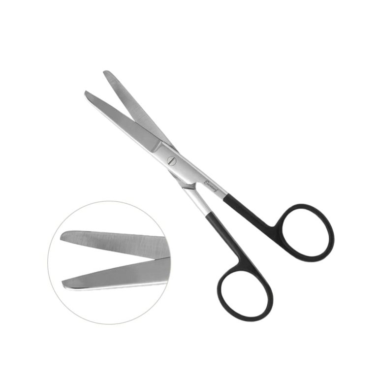 Operating Scissors SuperCut Blunt Blunt Curved 4 1/2"