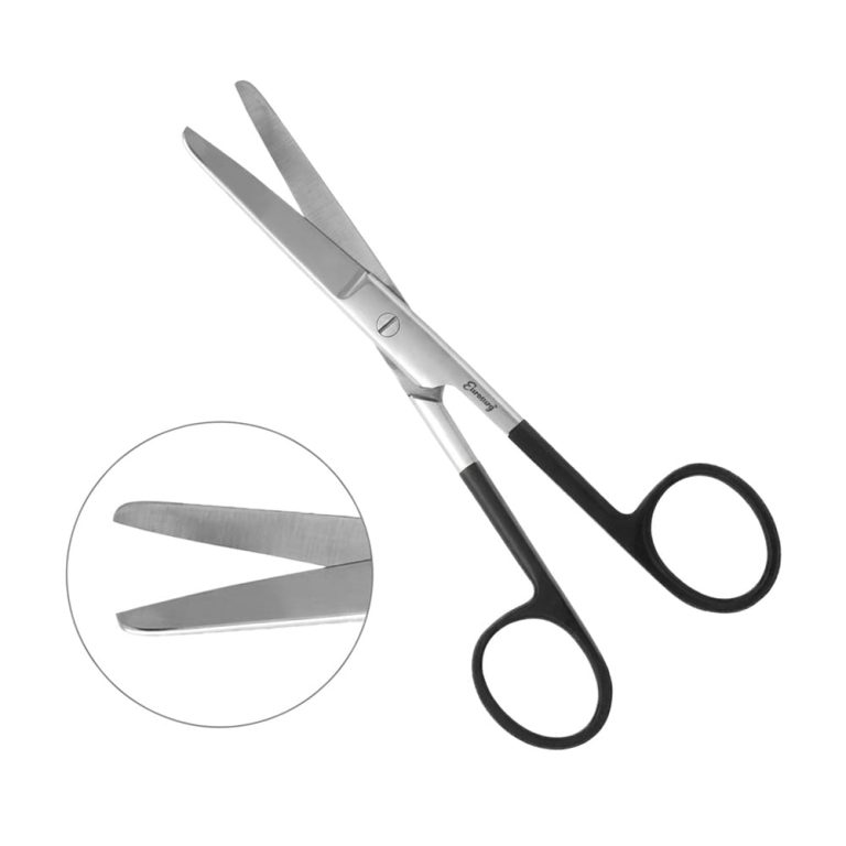 Operating Scissors SuperCut Blunt Blunt Curved Standard Pattern 5 1/2"