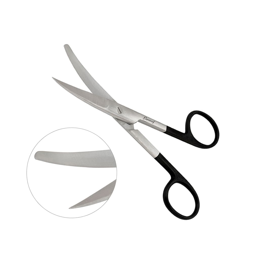 Operating Scissors SuperCut Sharp Blunt Curved Standard Pattern 5 1/2"