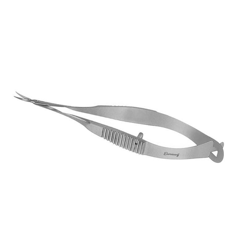 Vannas Scissors Angled on Flat 3 1/8"