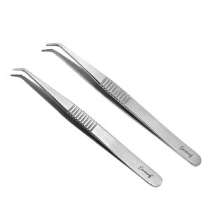 Vessel Cannulation Forceps 4"