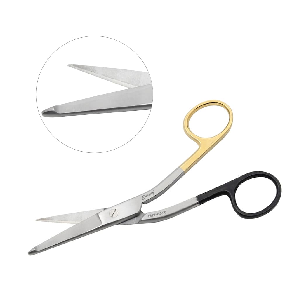 High Level Bandage Scissors 5 1/2" (Knowles) Super Sharp Tungsten Carbide