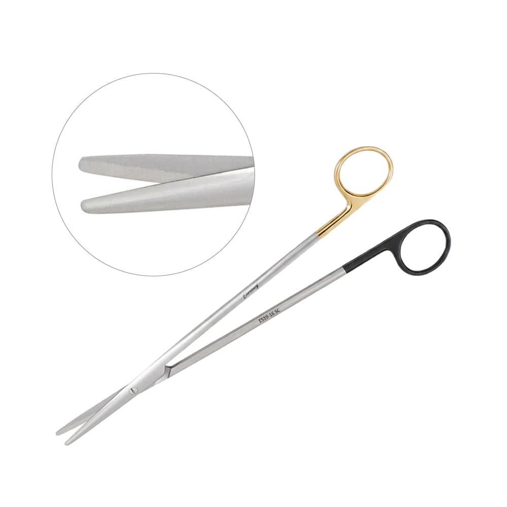 Metzenbaum Scissors Straight 9" Tungsten Carbide - Super Sharp