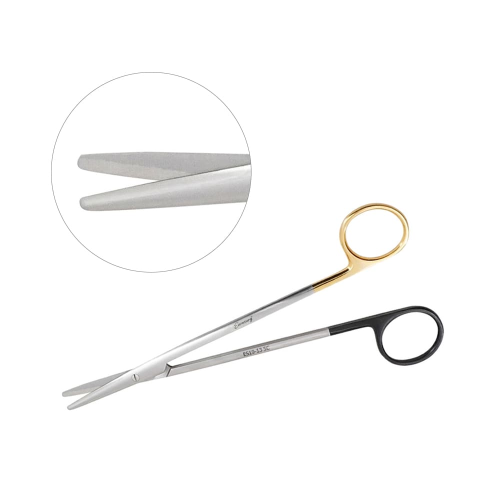 Metzenbaum Scissors Straight 5 1/2" Tungsten Carbide - Super Sharp