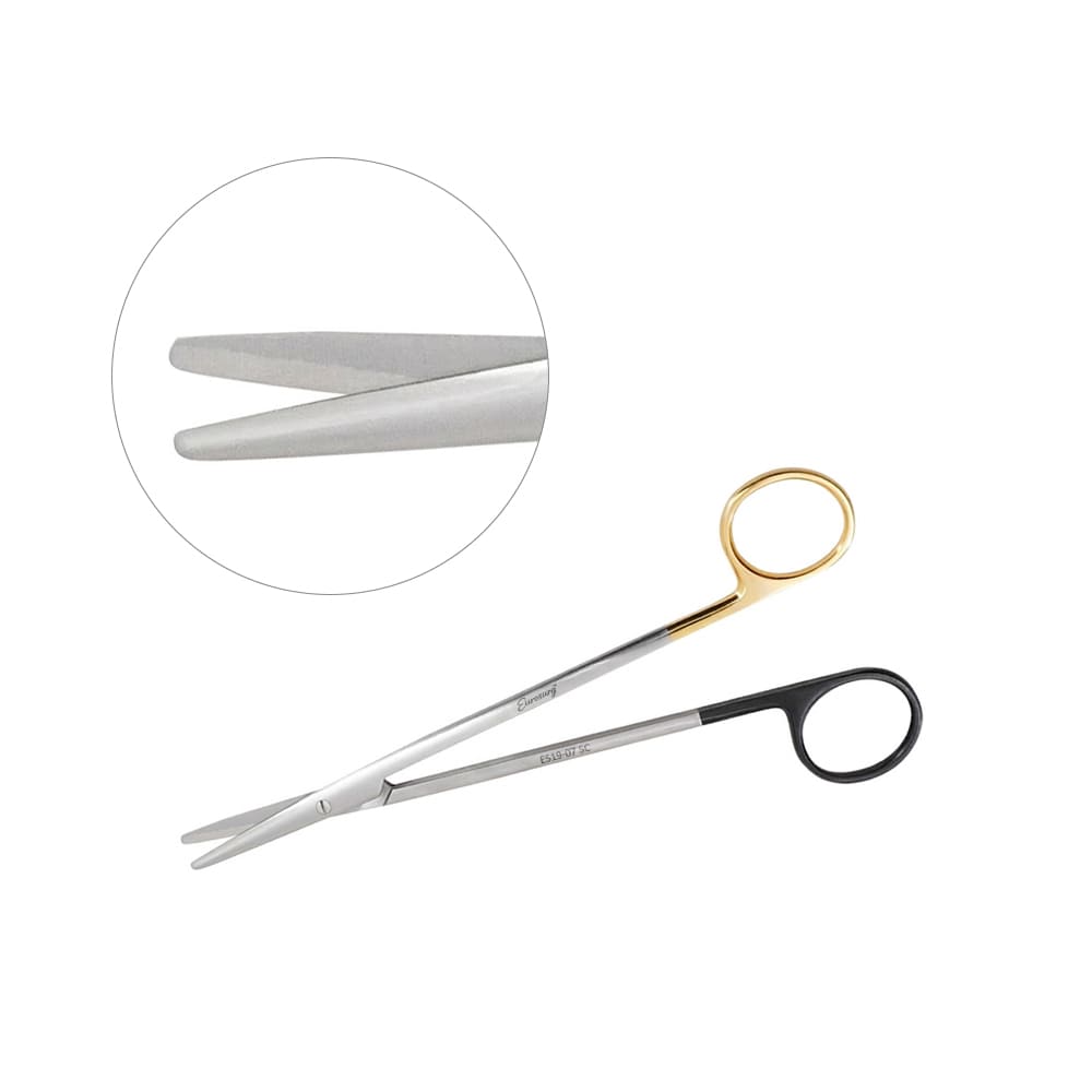 Metzenbaum Scissors Straight 5" Tungsten Carbide - Super Sharp