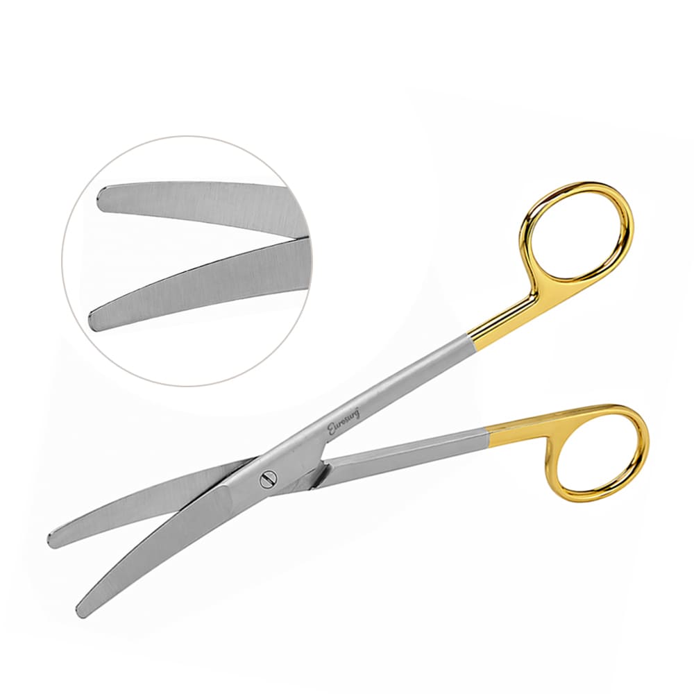 Mayo Scissors Curved 9" - Tungsten Carbide