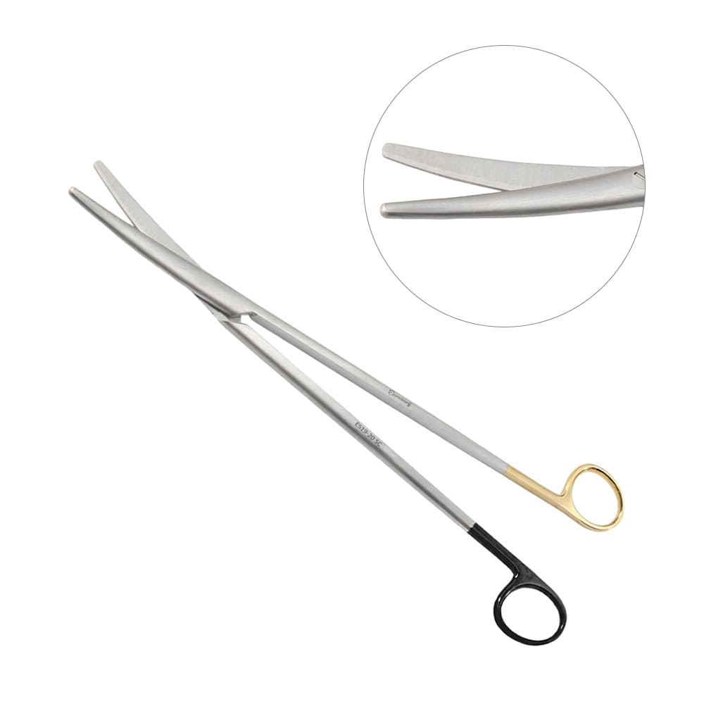 Metzenbaum Scissors Curved 9” Tungsten Carbide Super Sharp