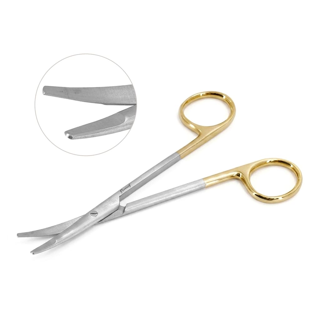 Ragnell Kilner Dissecting Scissors Curved 5 1/2" Tungsten Carbide