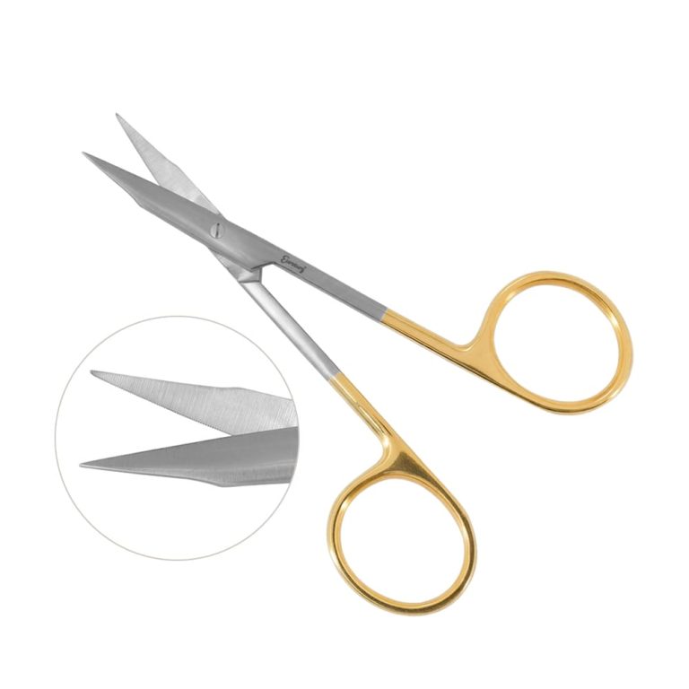 Stevens Tenotomy Scissors Curved 4 1/4" - Tungsten Carbide
