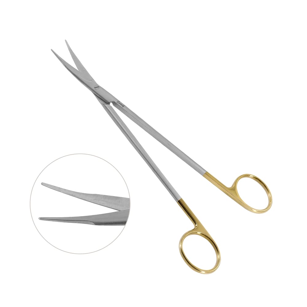 Stevens Tenotomy Scissors Curved with Blunt Tips 5 1/2", Tungsten Carbide