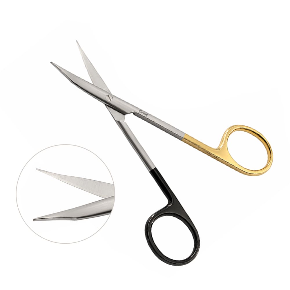 Super Sharp Stevens Tenotomy Scissors 4 1/4" Curved - Tungsten Carbide