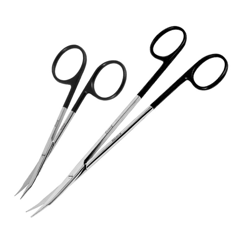 SuperCut Stevens Tenotomy Polished Scissors Slightly Curved with Blunt Tips