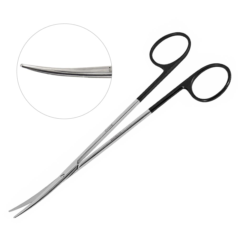 SuperCut Metzenbaum Dissecting Polished Scissors 7" Curved