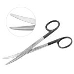 SuperCut Mayo Dissecting Scissors 5 1/2" Curved Left Hand