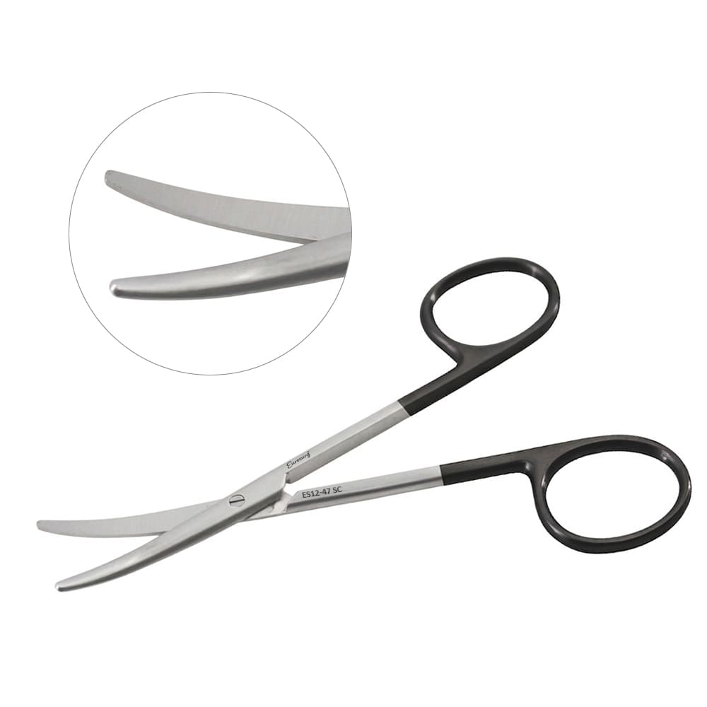 SuperCut Strabismus Scissors 4 1/2" Curved