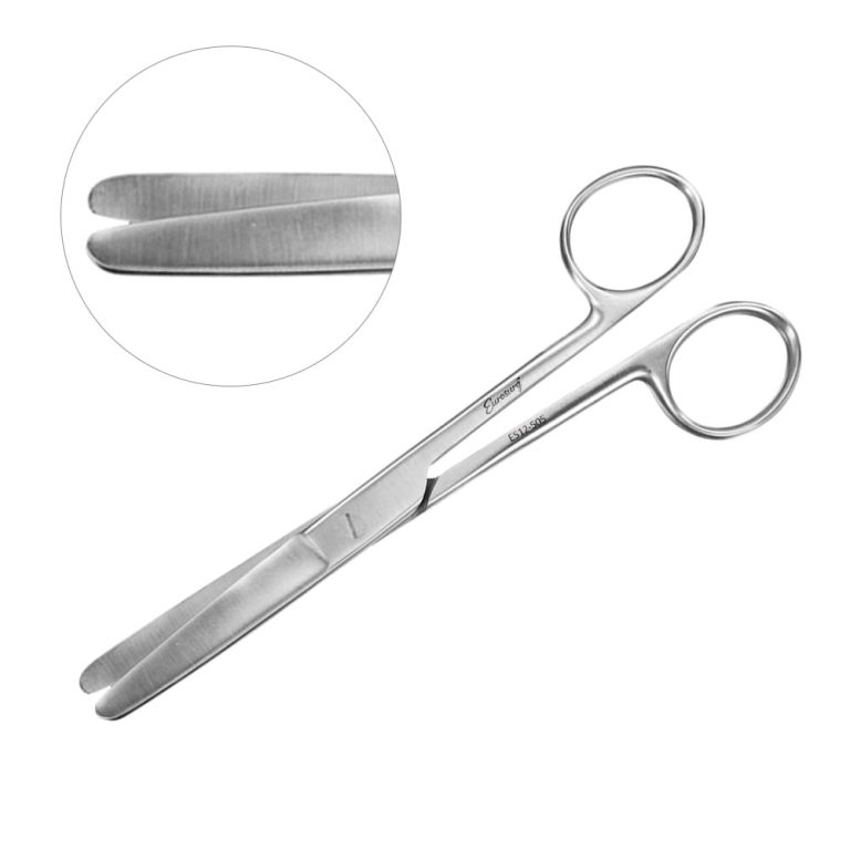 Canine Ear Cropping Scissors Straight - Blunt/Blunt