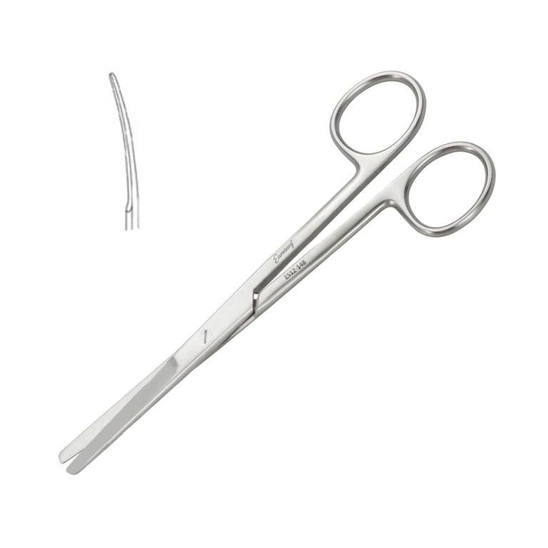 Deaver Scissors Curved 5 1/2" - Blunt/Blunt | Euro Surg