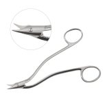 Heath Wire Cutting Scissors 6 1/4" One Serrated Blade | Euro Surg